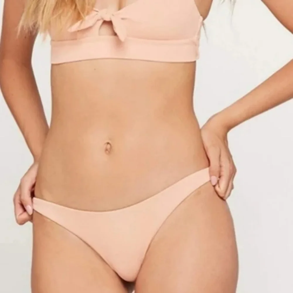 L*Space Gemma Ribbed Bikini Top Camacho Bottoms